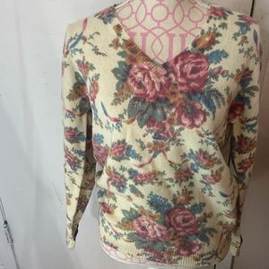 Vintage floral Ralph Lauren sweater